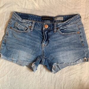 Size 2, Aeropostale midi denim shorts